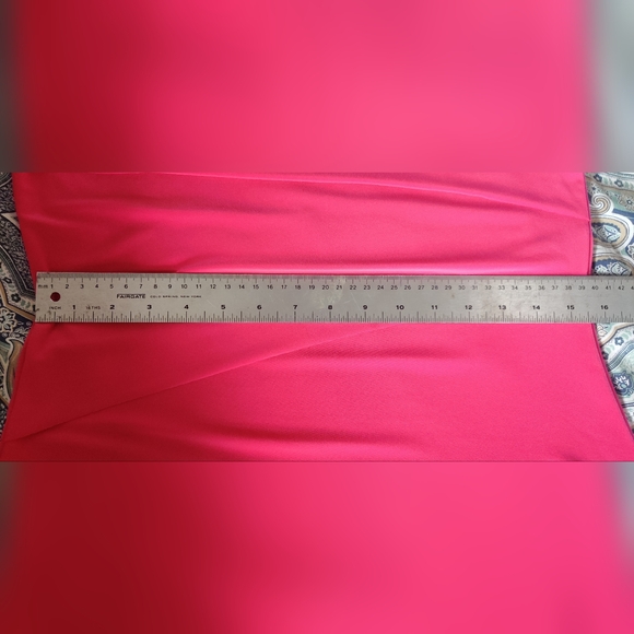 Joseph Ribkoff Fuchsia Layered Midi Dress - Picture 6 of 10